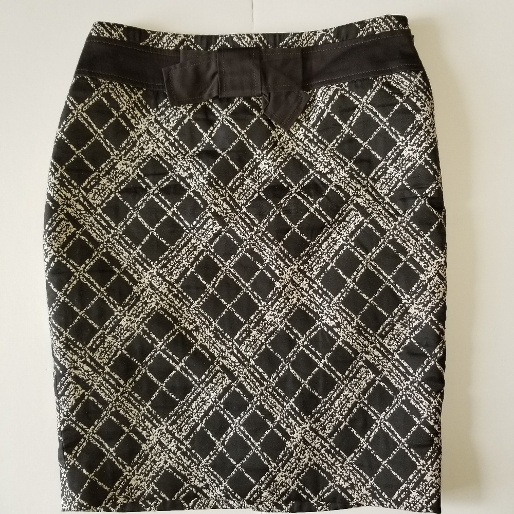 The Limited pencil skirt waist bow
